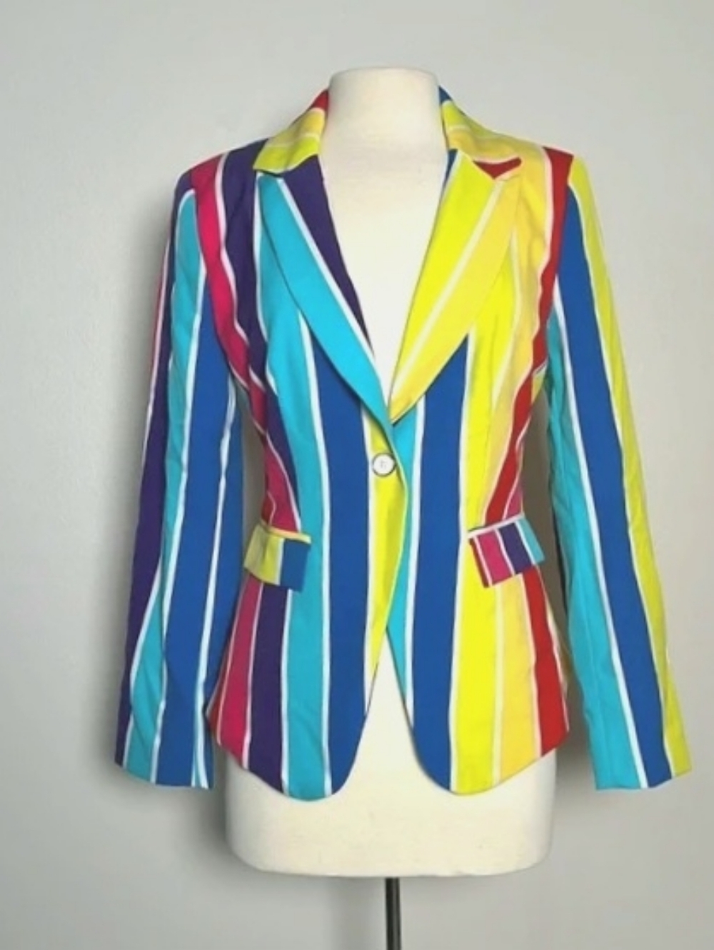 Multicolor Striped Blazer NWT